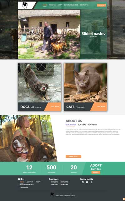 Dobra Nada Azil - Good Hope Animal Shelter