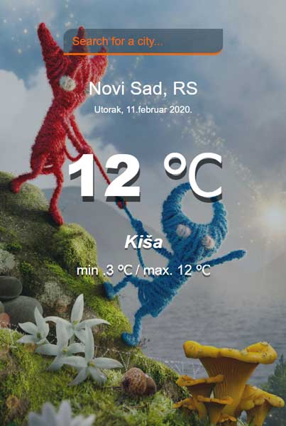 weather app JS